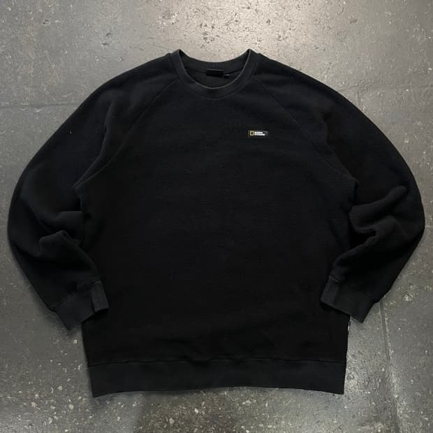 105 내셔널지오그래픽 후리스 맨투맨 