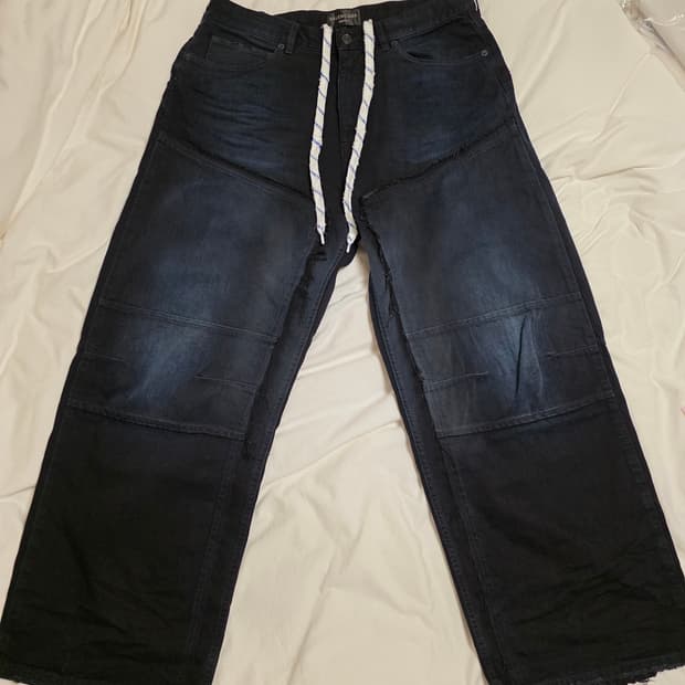 발렌시아가 더블니 팬츠 사이즈S