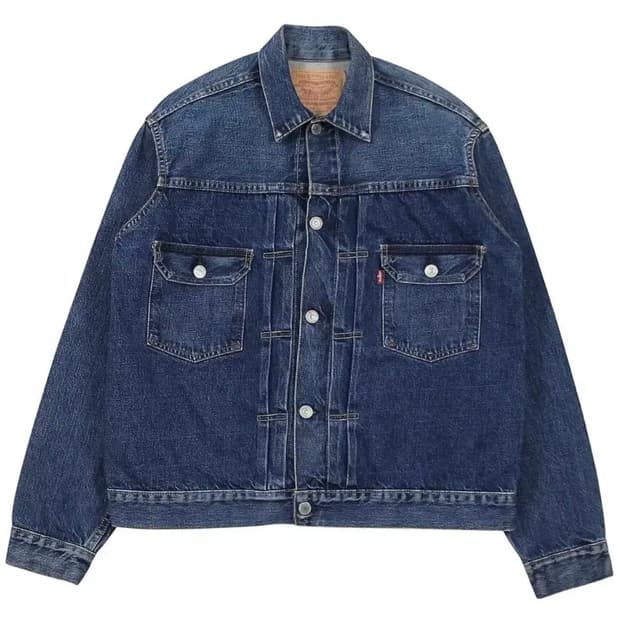 [44] 빈티지 LVC 507XX 데님자켓 빅E 셀비지 리바이스 발렌시아