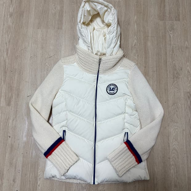 루이까스텔 여성 골프 덕다운 니트 패딩 M/95 