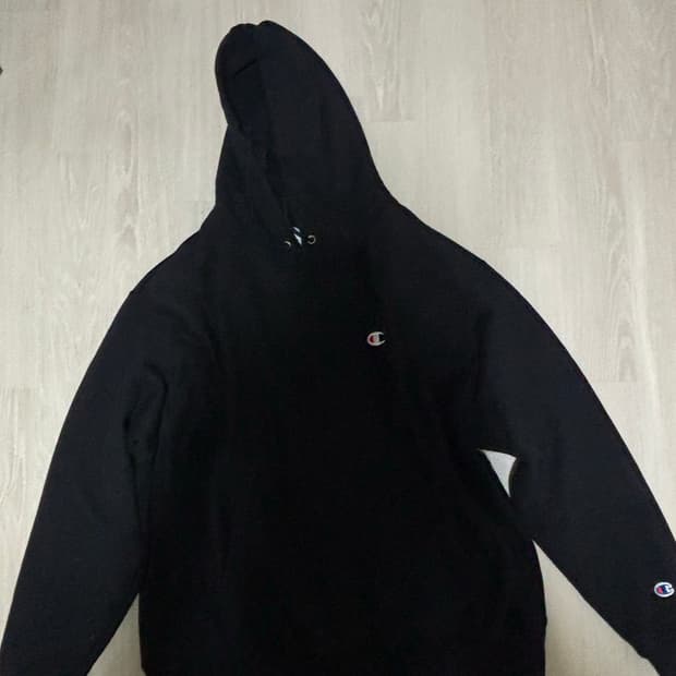 챔피온 리버스위브 후드티 블루택 