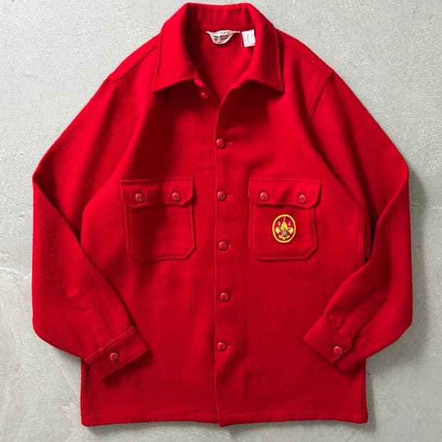 80s Boy Scouts of America Shirt Jacket