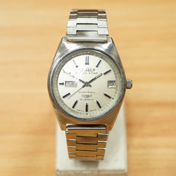 60s 시티즌 세븐스타 커스텀 디럭스 오토매틱 시계