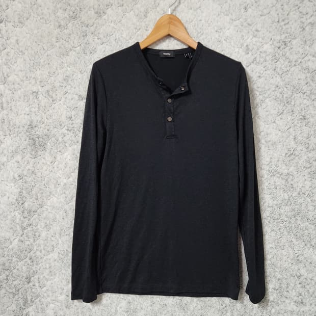 204A [M] 띠어리 헨리넥 긴팔 티셔츠