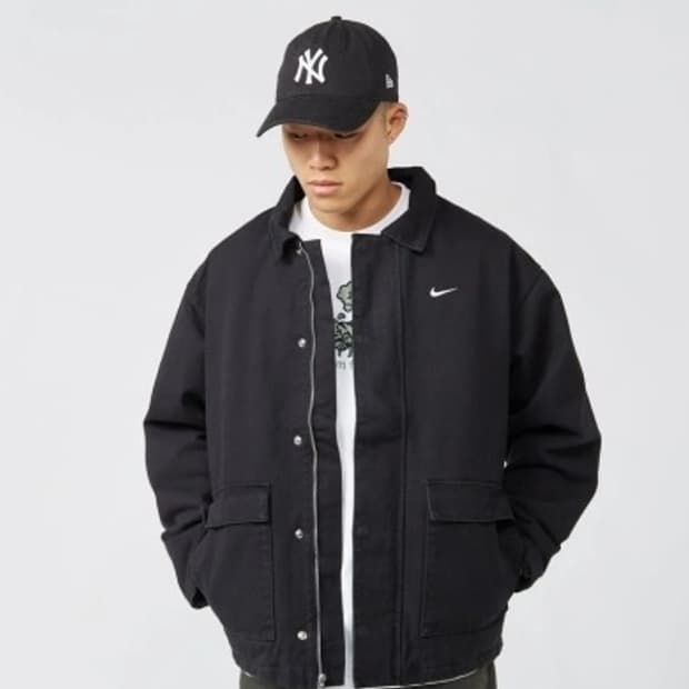 나이키 라이프워크  패딩 자켓 블랙 100