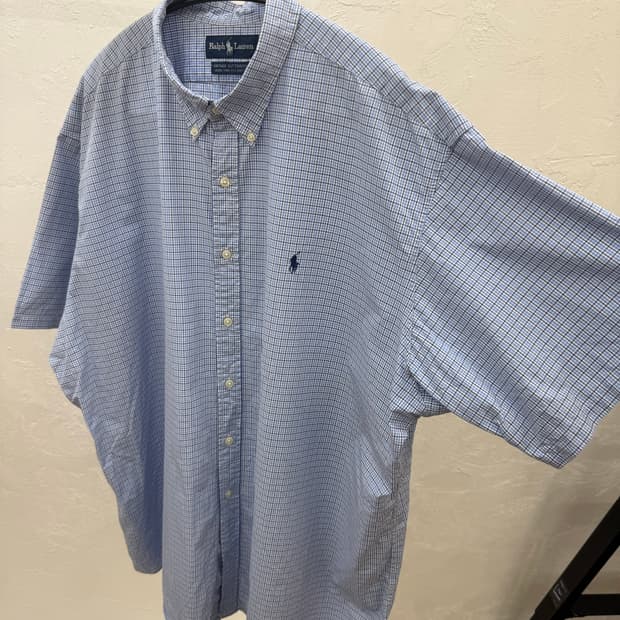 RALPH LAUREN 투플라이 체크 셔츠