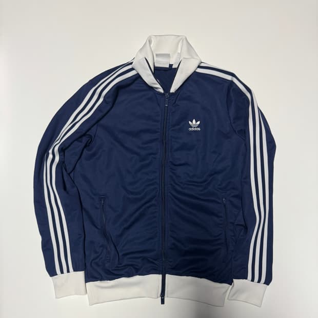 정품! 공용 아디다스 24년도 베켄바우어 트랙탑 져지 M 네이비