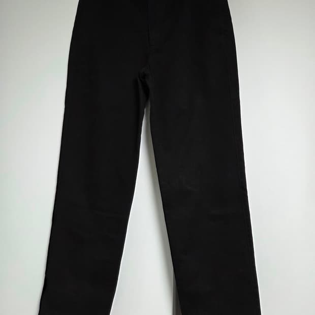 [95] 에브리원everyworn 빈티지 코튼 드릴 치노 블랙