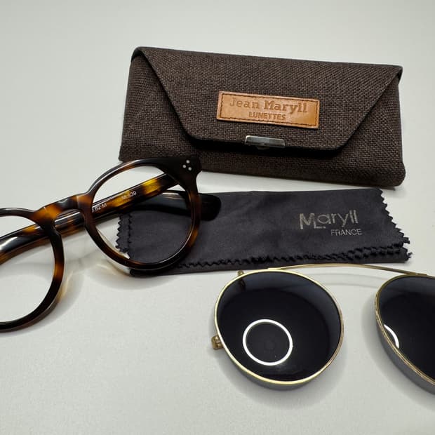 쟝마릴 po.82m m.539 (호피) 안경 판매합니다.