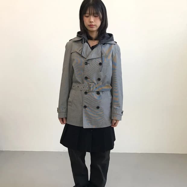 Louis Chavlon Double Breasted Coat