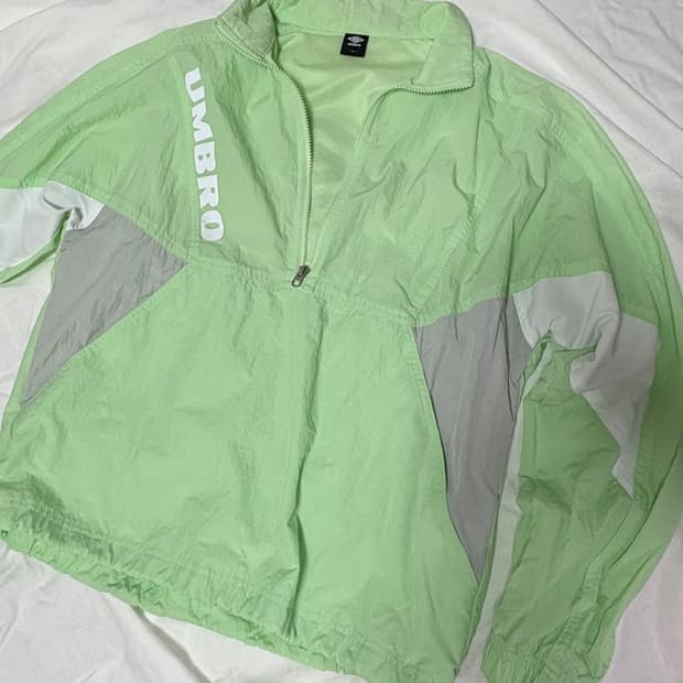 엄브로 umbro 딜라이트 스탠랙 아노락 그린