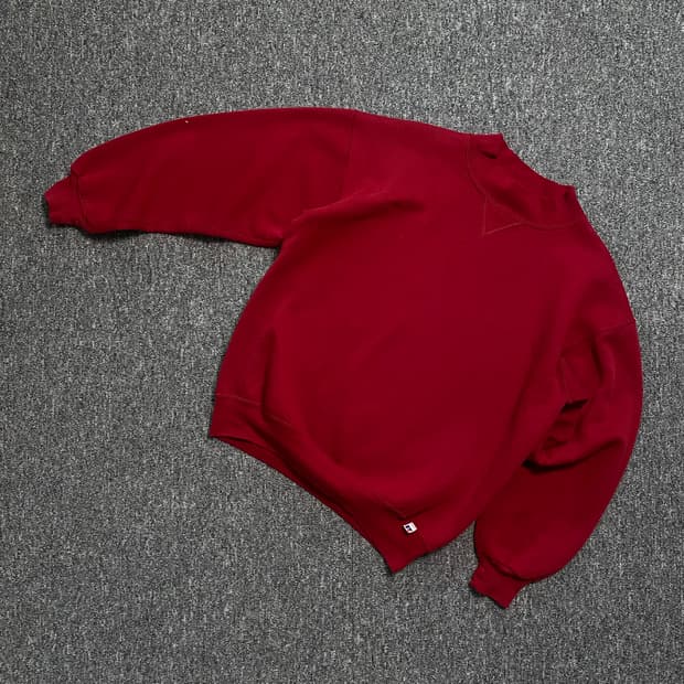 🌊Russell Plain Moc neck sweatshirt