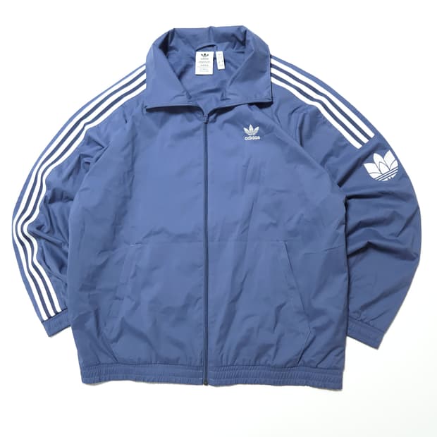 아디다스 3D 트레포일 트랙탑 바람막이 자켓 프라임블루