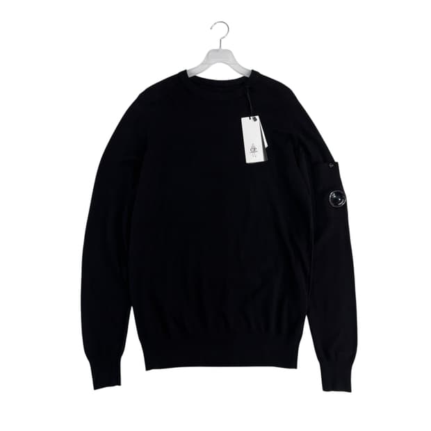 CP컴퍼니 블랙 렌즈 니트