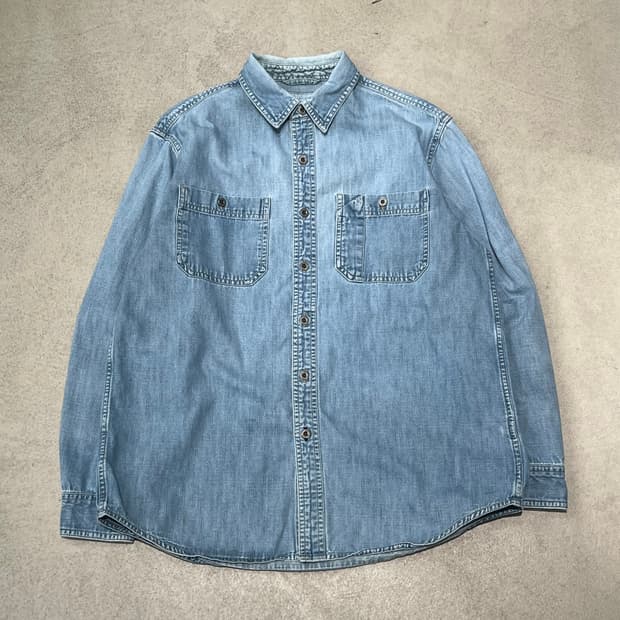 엘엘빈 워크 데님셔츠 s10513