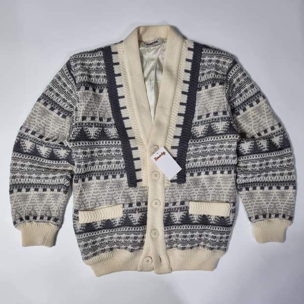 캐나다 코위찬 니트 가디건 