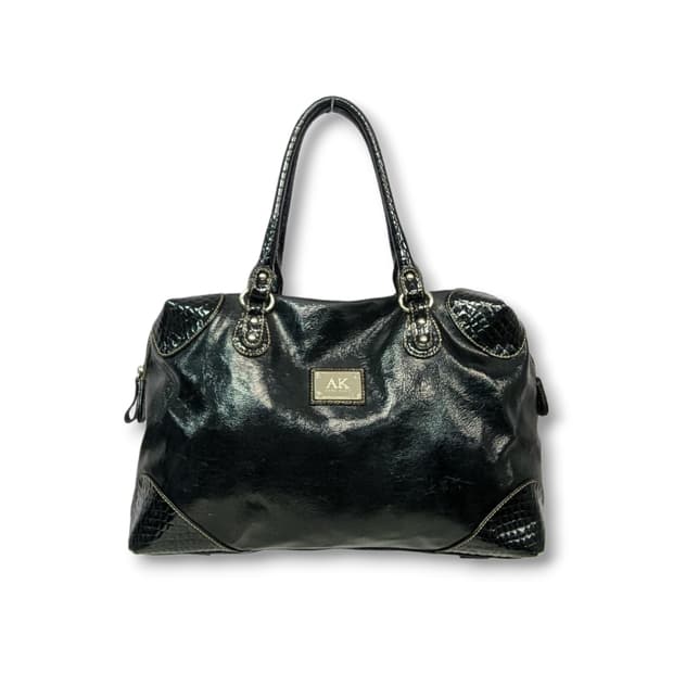 ANNE KLEIN 앤클라인 크로코 믹스 레더 토트백