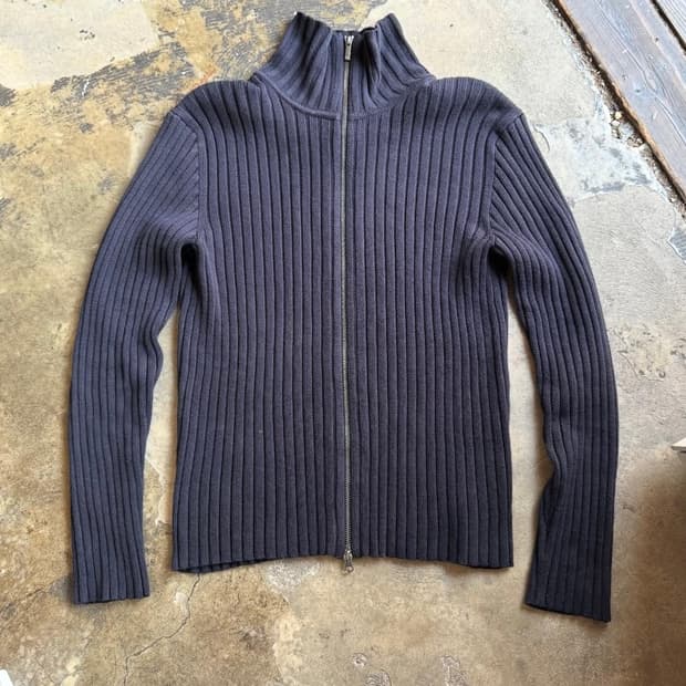 early 00s a/x full-zip sweater 아르마니 익스프레