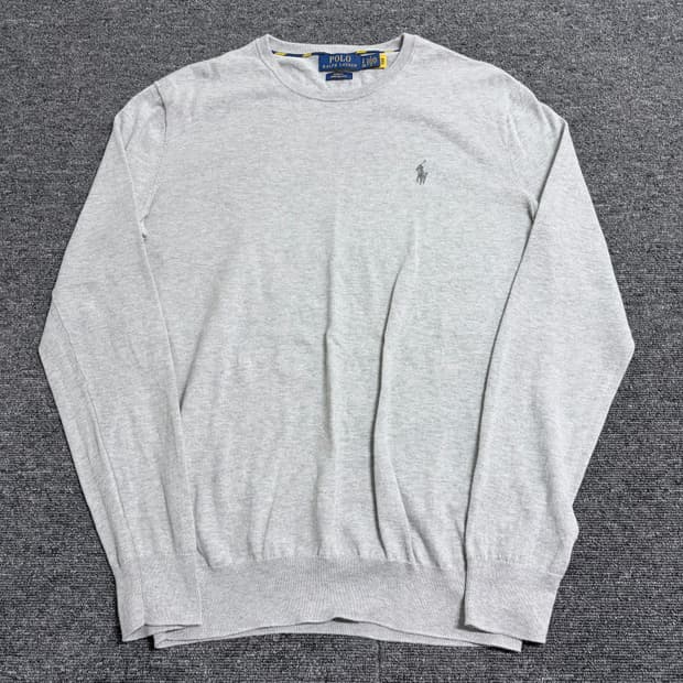 폴로 랄프로렌 슬림핏 피마 코튼 니트