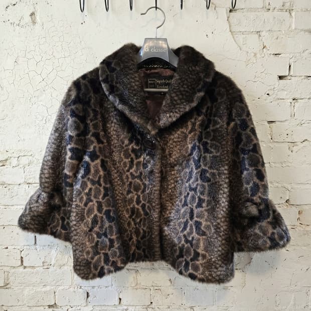 SARA JIN 밍크 자켓 M