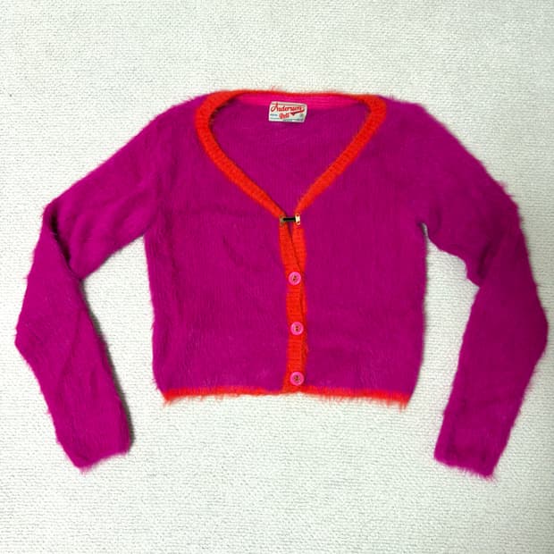 앤더슨벨 설리반 가디건 핑크 M