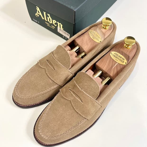 Alden 알든 6244f 언라인드 페니로퍼/8D