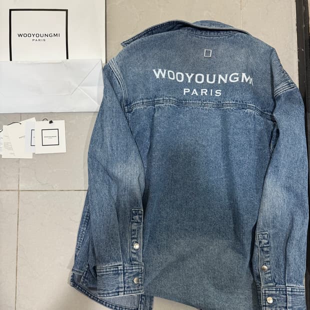 백화점판 25FW 우영미 코듀로이 셔츠 