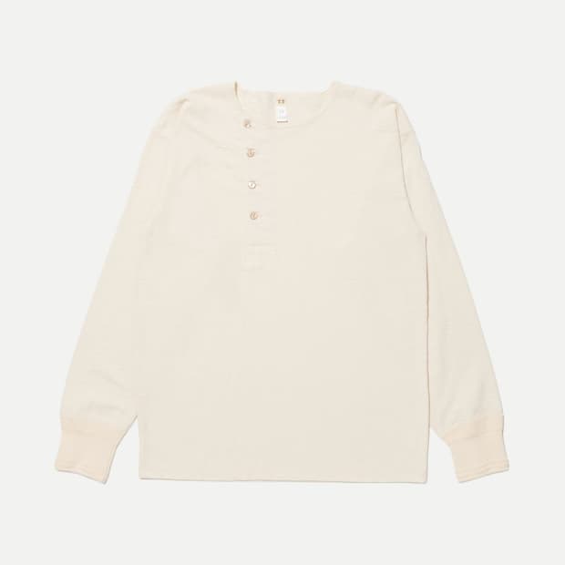 LOT.618 SIDE HENLEY NECK SHIRTS 38