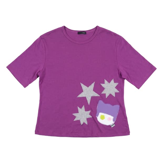 [Handmade] Short Sleeve Purple 24