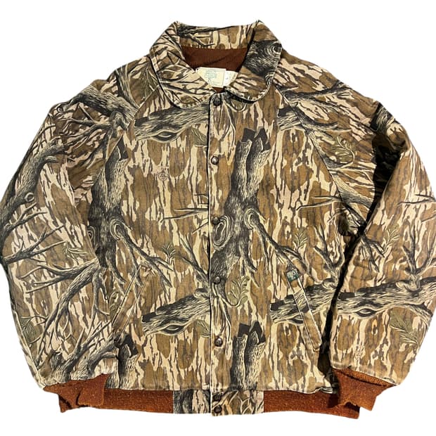 빈티지 90s Mossy Oak 카모 자켓