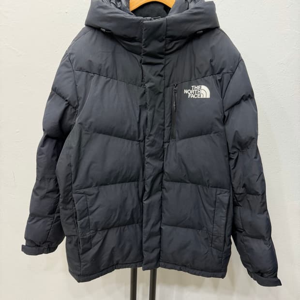 정품) 노스페이스 남성 블랙 온볼 패딩 L