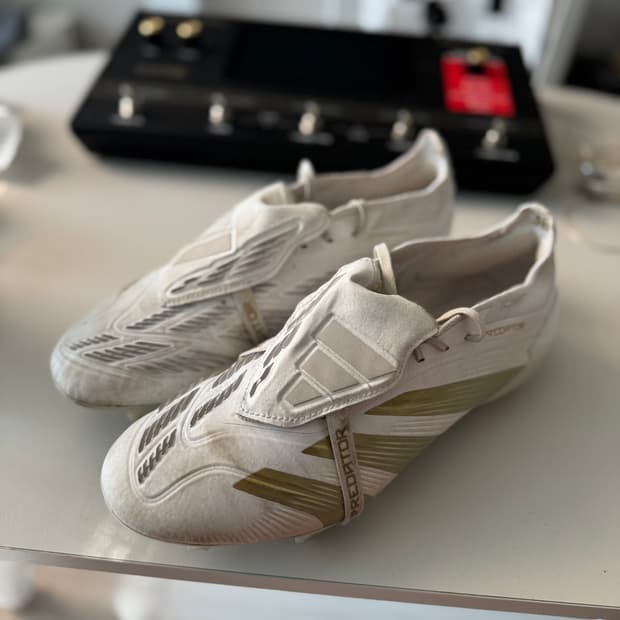 [265] 아디다스 프레데터 엘리트 텅 화이트