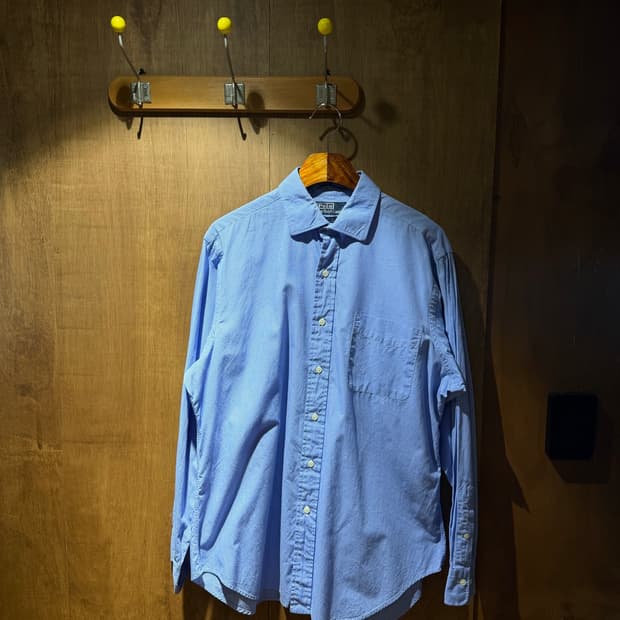 [XL] 폴로 Polo Ralph Lauren 스카이블루 체크 셔츠