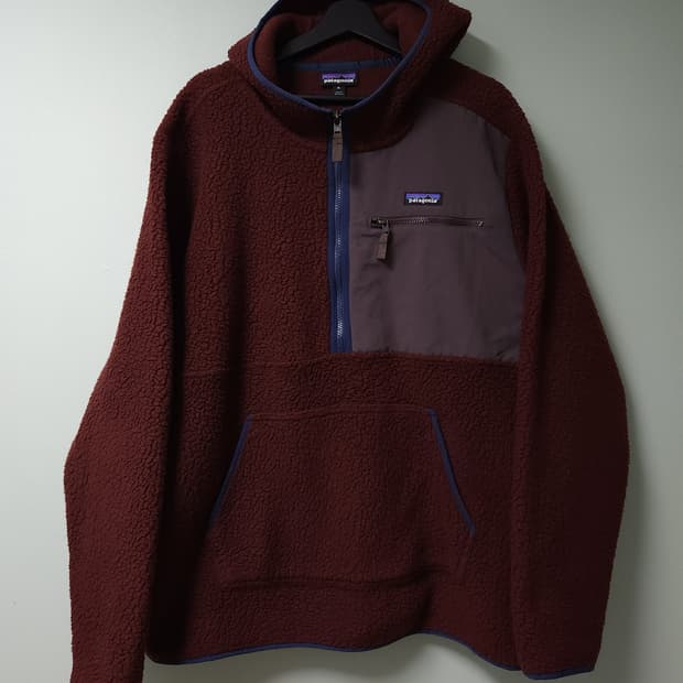 파타고니아 레트로 파일 플리스 풀오버 자켓