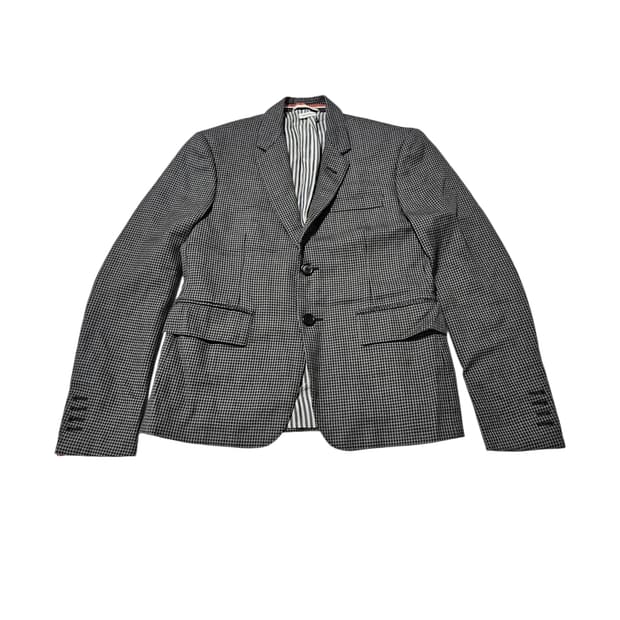 톰브라운 하운드투스 체크 자켓[0]