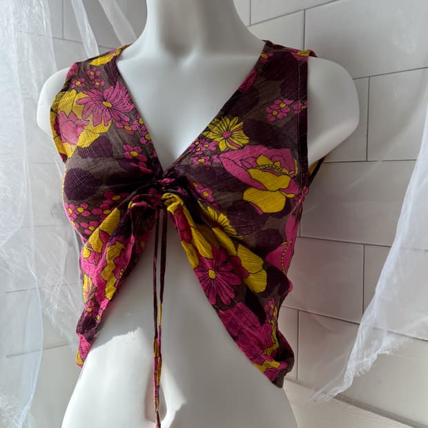 Hawaiian Floral Top 0303