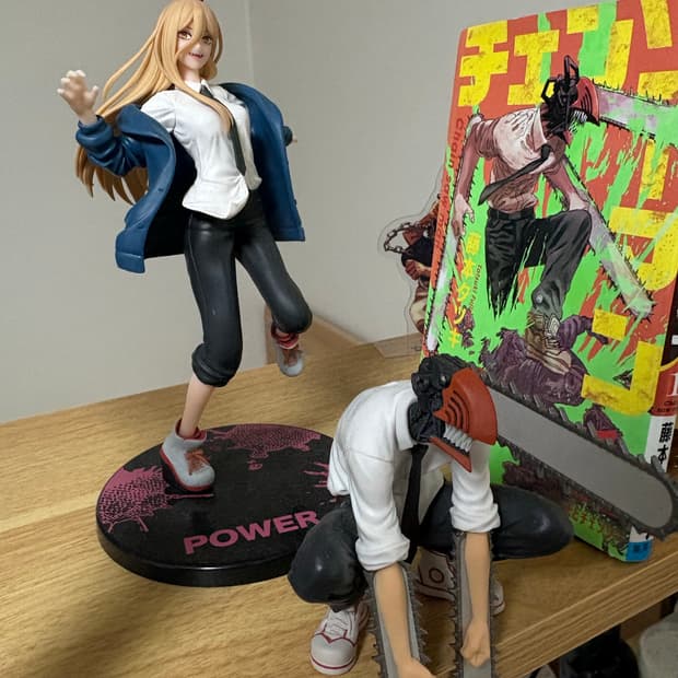 체인소맨 덴지 파워 피규어