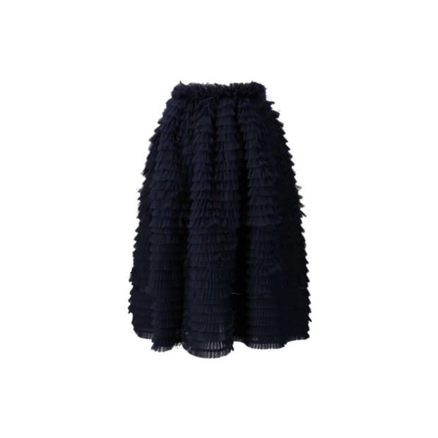 비비 달린 슈슈 스커트
