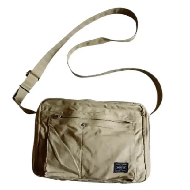 PORTER 요시다포터 크로스백 베이지