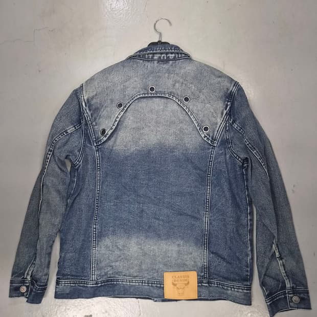 classis Denim  빈티지 워싱 데님 자켓