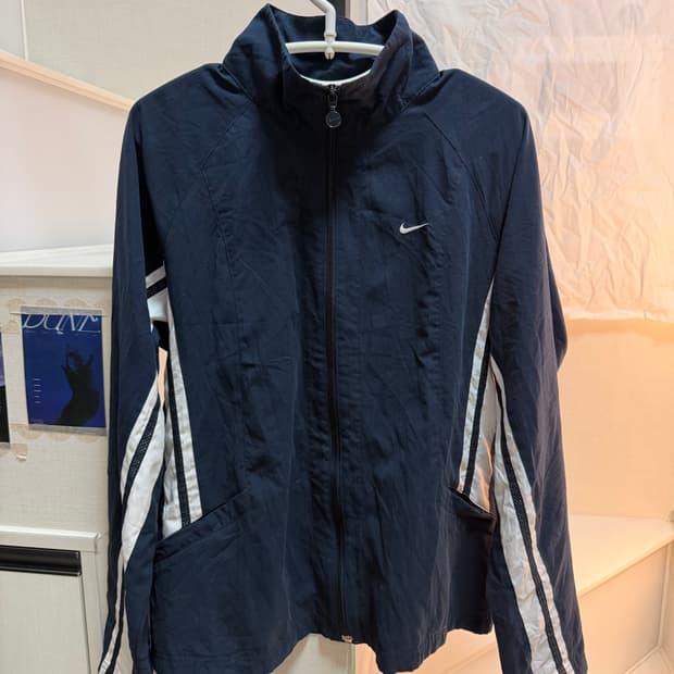 걸스 나이키 면 바람막이