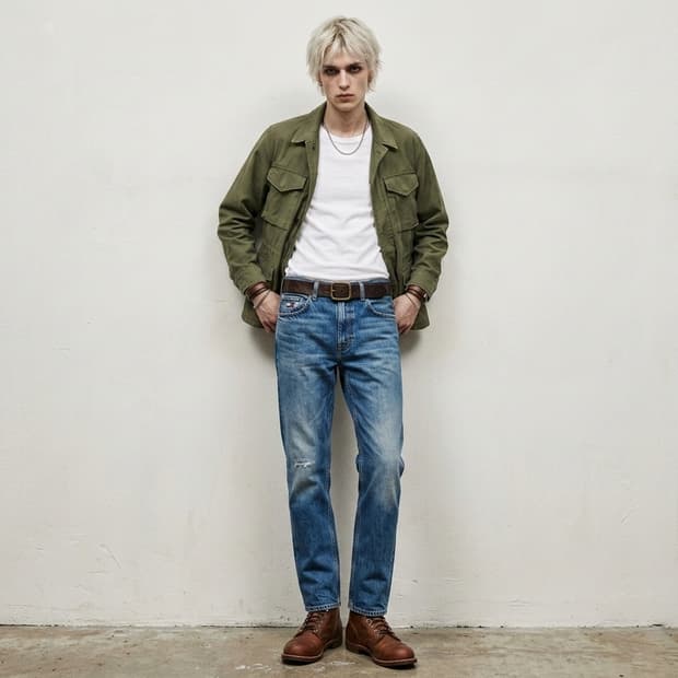 TOMMY 타미 진스 프리미엄 데님 스트레이트 칸디아니 원단(30/32)