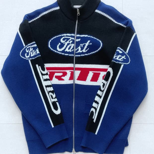 CRITIC 크리틱 니트 집업