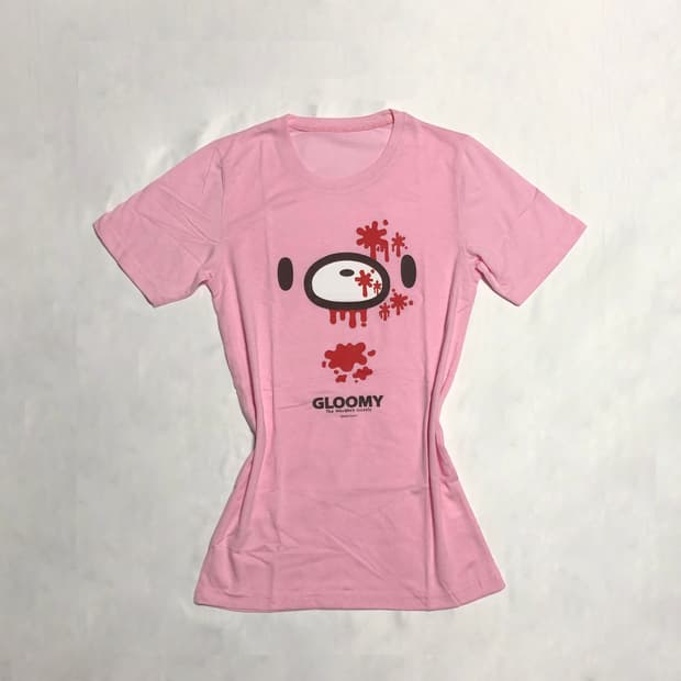 글루미베어 티셔츠 핑크