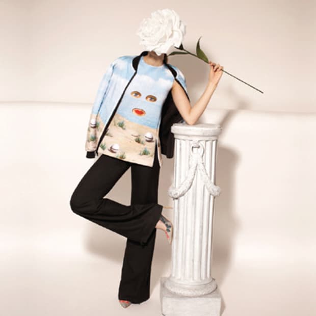 오프닝세레모니 x 르네마그리뜨 네오플랜 탑 새상품