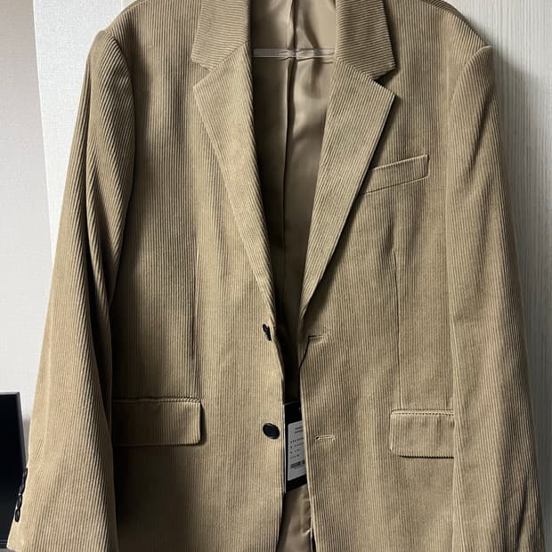 무탠다드 코듀로이 자켓 새상품XL