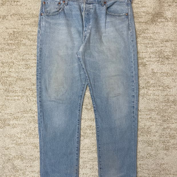 [36] 00s Levis 리바이스 501 36사이즈 라이트 블루 데님