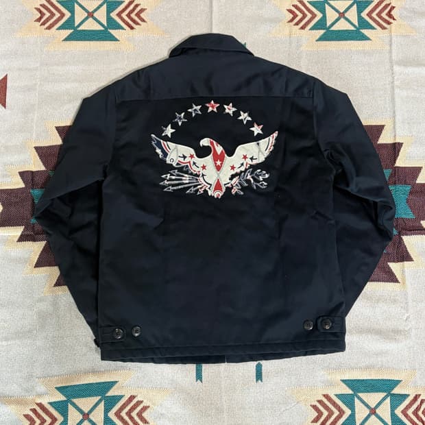 칼리 웨스턴 자수워크 바이커 스윙탑