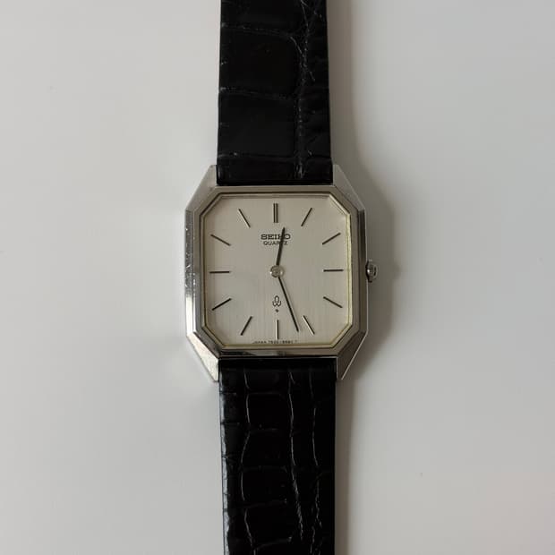 1980s Chariot Silver Tank Quartz