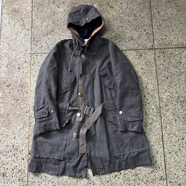 [S~M] Sacai 사카이 M-47 울 장진호파카